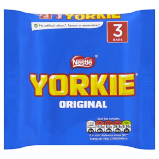 Picture of Yorkie Milk MULTIPACK (46g)  3pk x16